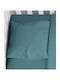 Dimcol Solid Baby Cotton Pillowcase Petrol Blue 35x45cm