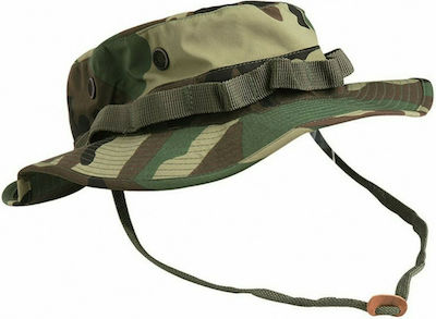 Mil-Tec Boonie Jungle Hunting Hat Camouflage Woodland