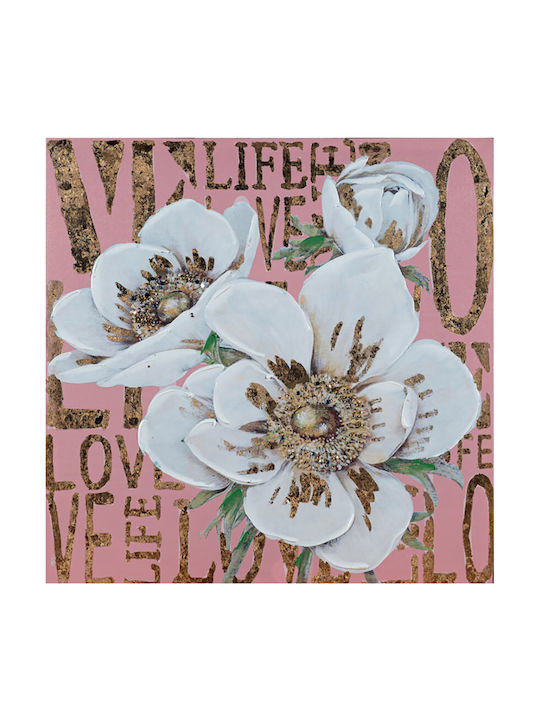Zen Collection Πίνακας σε Καμβά 60x60cm