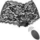 Dream Love Black & Silver Zara Κλειτοριδικός Δονητής με Απομακρυσμένο Έλεγχο Remote Control Vibrating Panty Μαύρος