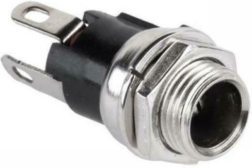 Υποδοχή DC 2.1 / 5.5 Βιδωμένη (DM-0115-1)