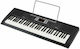 Startone Tastatur BK-61 mit 61 Tasten Standard Berührung mit Notenständer Schwarz