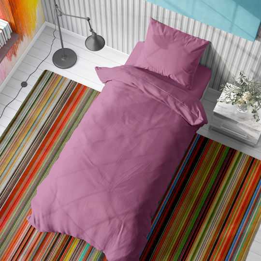 Dimcol Pătură pentru copii Single Solid Lilac 160x240buc