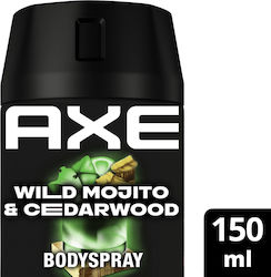 Axe Wild Mojito & Cedarwood Non Stop Fresh Αποσμητικό 48h σε Spray 150ml