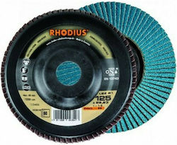 Rhodius LSZ-P1 Grinding Disc Inox / Metal Νο80 125mm Set 1pcs