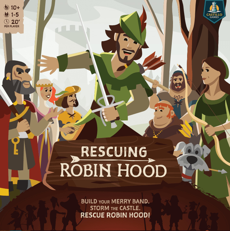 Castillo Games Επιτραπέζιο Παιχνίδι Rescuing Robin Hood για 15 Παίκτες