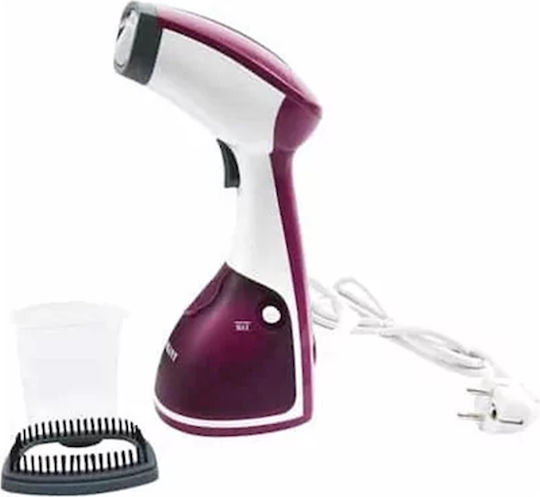 Sokany AJ-2205 Aparat de călcat cu abur pentru haine de Mână 1200W cu rezervor 260ml Roșu