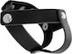Darkness Leather Penis & Testicles Strap H-Piece Divide Black