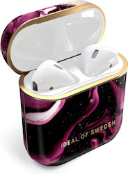 iDeal Of Sweden Printed Θήκη Πλαστική Golden Ruby Marble για Apple AirPods