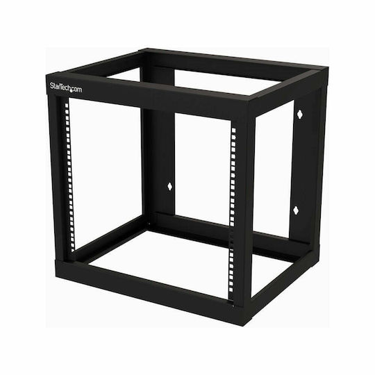 StarTech Επιτοίχια Καμπίνα Rack 9U Μαύρο RK919WALLO