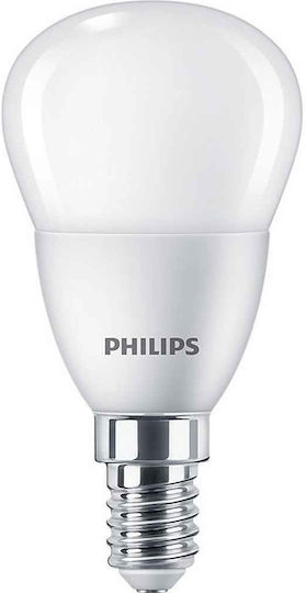 Philips Corepro LED Bulb 5W for Socket E14 and Shape P45 Cool White 470lm