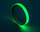 Adhesive Reflective Tape Made of Plastic in Green Colour 3m x 1.3cm