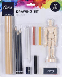 Artist Colouring Set 12pcs 12-piece Painting Set