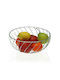 BigBuy Fruit Bowl Metallic Silver 26x26x12cm