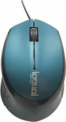 Iggual Ergonomic-R Magazin online Mouse Albastru