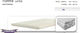 Douceur Ανώστρωμα Firm 7 Zones Μονό Latex 90x200x8.5εκ.