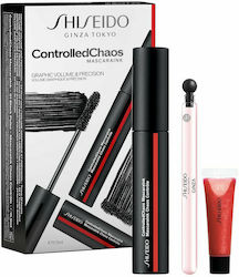 Shiseido Controlled Chaos Makeup Set for Eyes & Lips & Ginza Eau de Parfum 3pcs