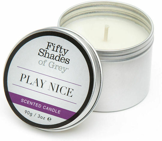 Fifty Shades of Grey Play Nice Massage Candle with Scent Vanilla 90gr