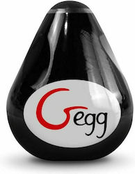 Fun Toys Gvibe Textured Reusable Egg Masturbator Black