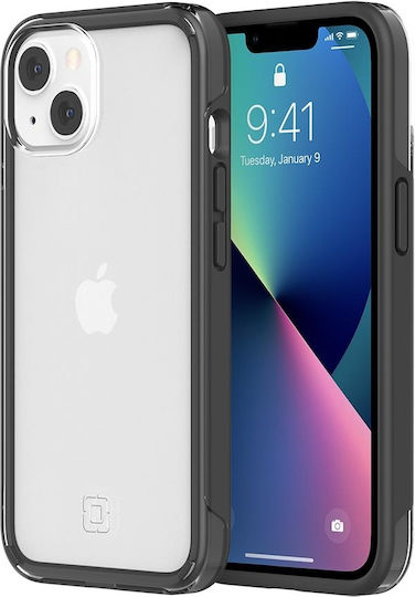 Incipio Slim Back Cover Σιλικόνης Διάφανο/Μαύρο (iPhone 13)