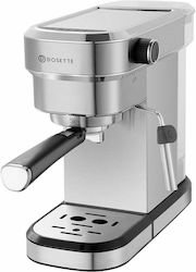 Dosette D2304 Semi-automată pentru Cafea Măcinată Argintie