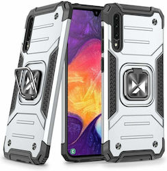 Wozinsky Ring Armor Back Cover Plastic Silver (...
