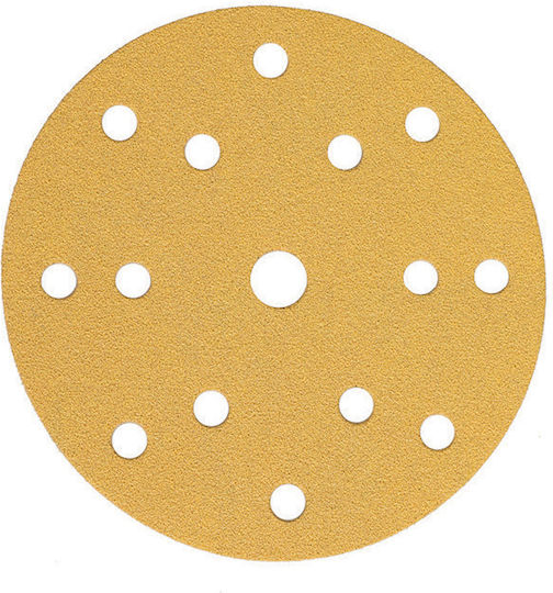Rupes MP 330 130121 Orbital Sander Sanding Sheet K100 with 15 Holes 150x150mm