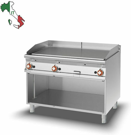 Lotus Commercial Flat Top LPG Griddle with Flat Plate 27kW 120x90x90cm
