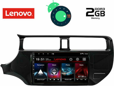 Lenovo LVB 4314 GPS Ηχοσύστημα Αυτοκινήτου για Kia Rio 2012-2015 (Bluetooth/USB/WiFi/GPS) με Οθόνη Αφής 10"