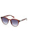 Guess Sunglasses with Brown Plastic Frame and Purple Gradient Lens GU00040 45W