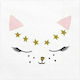 Kitten Napkins White 33x33cm 20pcs