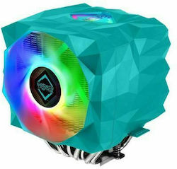 Iceberg Thermal IceSLEET X9 Dual TR CPU Cooling Fan with ARGB for SP3/sTRX4 Socket Green
