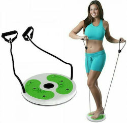 Balance Disc with Rope Green