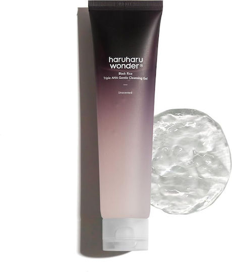 Haruharu Wonder Black Rice Moisture Гел За Почистване На Лице С Хидратиращо И Контрол На Омазняването Действие 100ml