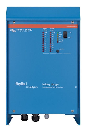 Victron Energy Skylla-i 24/80 (1+1) Φορτιστής Μπαταριών Μολύβδου 24V 80A