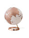Cosmic Illuminated World Globe with Diameter 40cm and Height 30cm Atmosphere Metal Copper