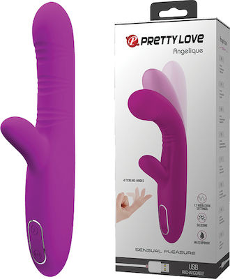 Pretty Love Angelique Vibrator Iepurele BI-014822 Violet