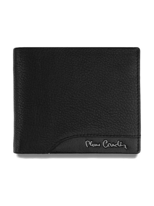 8805 Men's Leather Wallet with RFID Black