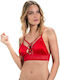 CottonHill Bralette Σουτιέν Κόκκινο