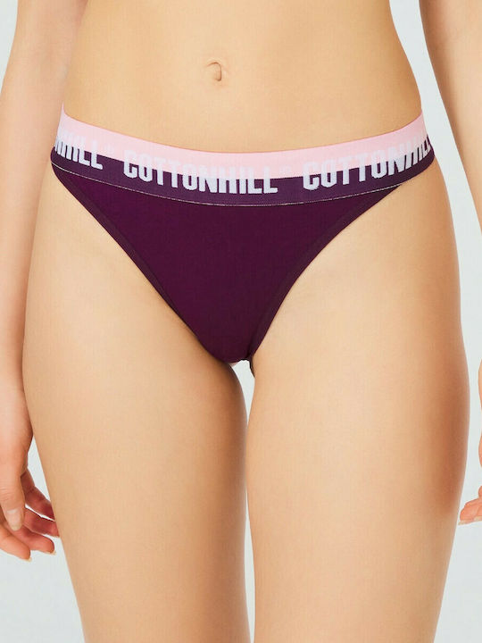 CottonHill Cotton Women's String Purple