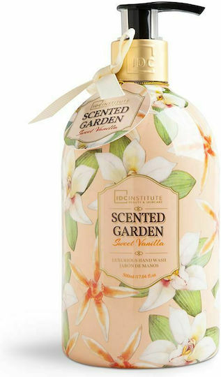 IDC Institute Duftendes Garden Sweet Vanille Flüssige Seife mit Pumpe 500ml