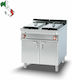Lotus Elektrische Fritteuse Doppel 31.8kW Kapazität 2x18lt 80x90x90cm F2/18-98ΕΤ