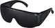 Maestro Safety Glasses for Protection with Black Lenses Tinted 1pcs