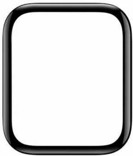 3D Full Face Tempered Glass για το Apple Watch 44mm 1τμχ SW71040T-BK