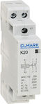 Elmark K20 Phase 2-Pole Power Relay 40A 230V 23017