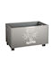 Atmosphera Kinder Aufbewahrungsbox aus Holz Roulettes Trunk Gray 48x28x28.5cm 1Stück