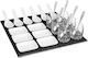 Dessert Tower Stand with Base Black Diameter 30xHeight 6.8cm Pieces 25