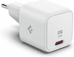 Spigen Ladegerät ohne Kabel mit USB-C Anschluss 25W Weißs (ArcStation)