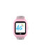 Wonlex Kids Digital Watch with GPS and Rubber/Plastic Strap Pink