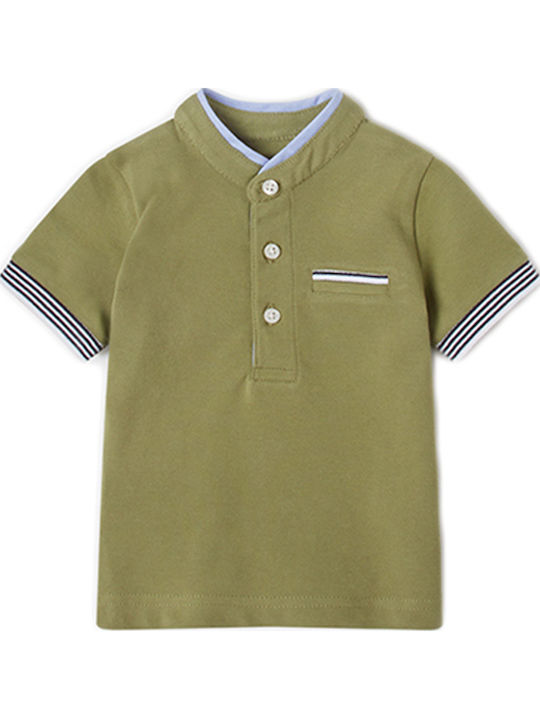 Παιδικό Polo Κοντομάνικο Χακί Ecofriends